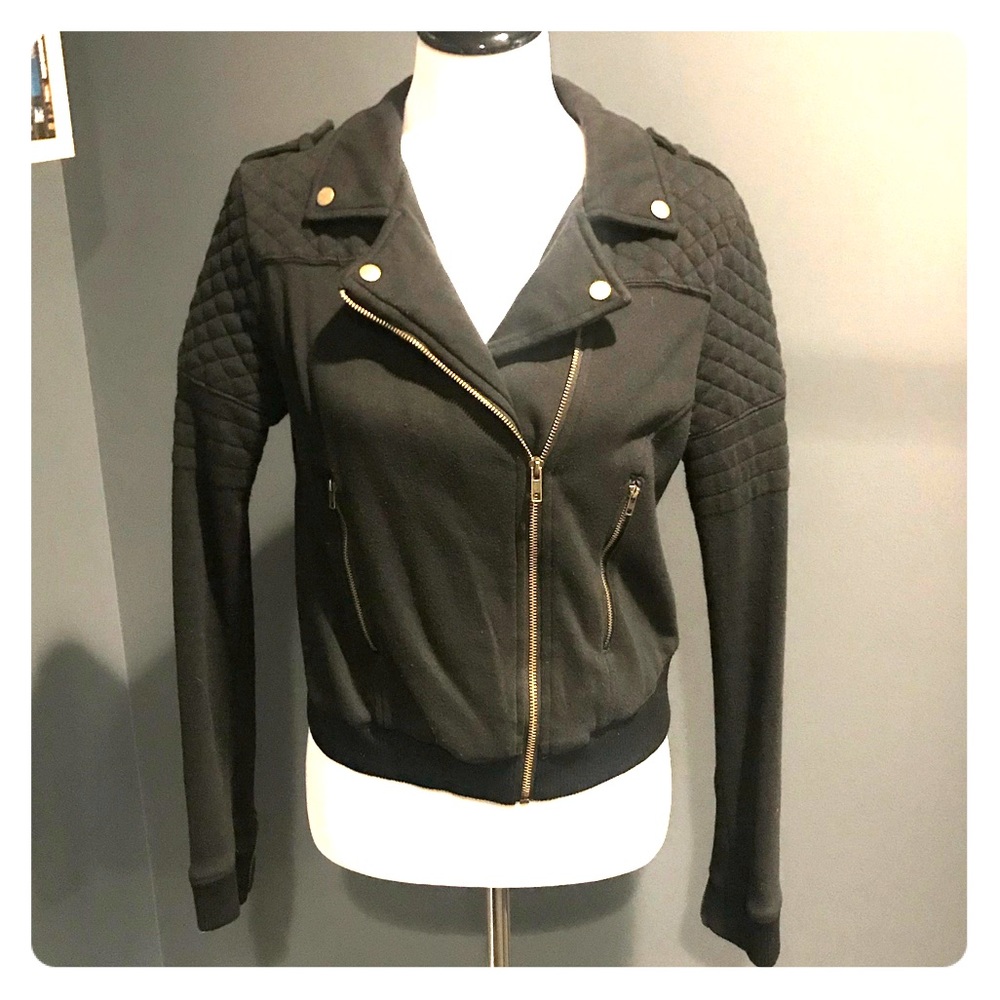 Black Moto Jacket